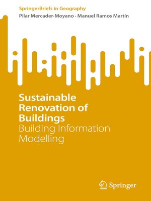 cover image of Sustainable Renovation of Buildings